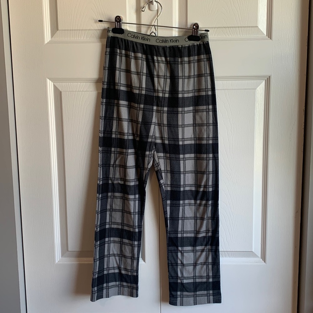 Calvin Klein flannel lounge pants